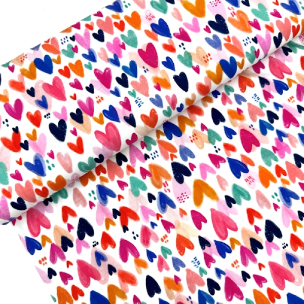 Jersey Digital Hearts weiß